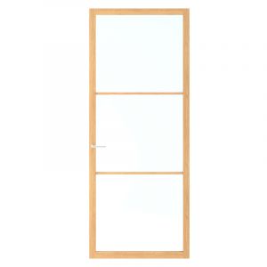 Skantrae SlimSeries SSL 14803 Blank Glas - 83 x 201,5 cm - Opdek Linksdraaiend