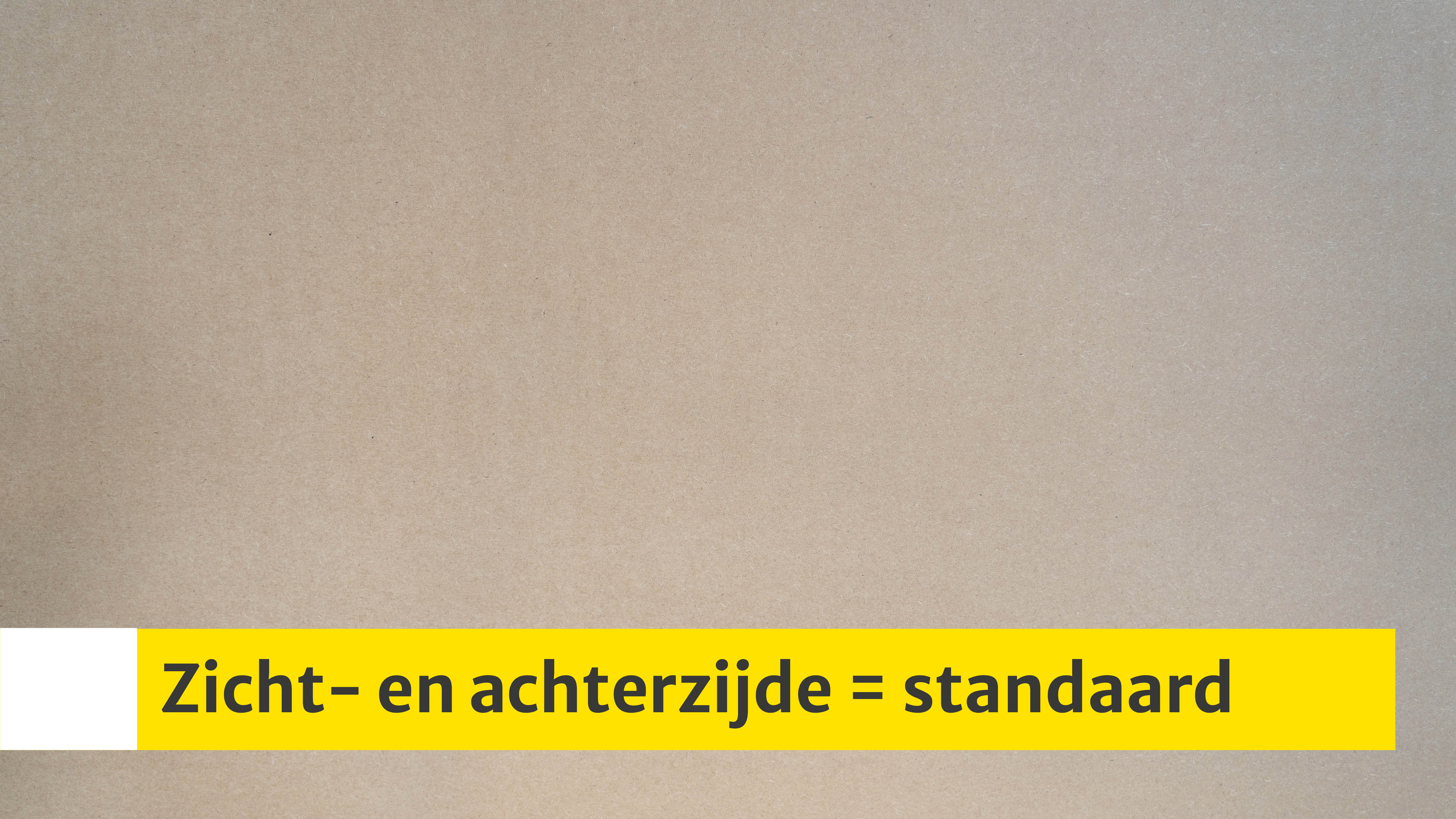 Standaard MDF Naturel